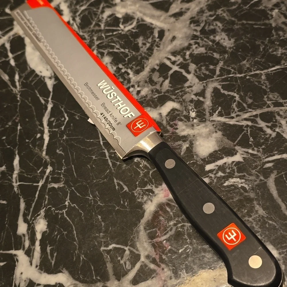 ❤️BUY 5 GET 3 FREE Wusthof Classic 8-Inch Bread Knife (4149), Retail $135.00